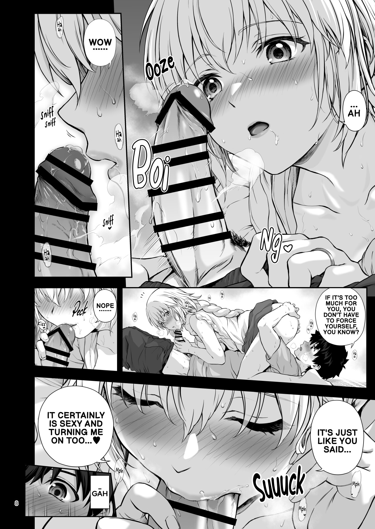 Hentai Manga Comic-On a hot summer day, me and my newlywed wife Jeanne, made love!-Read-9